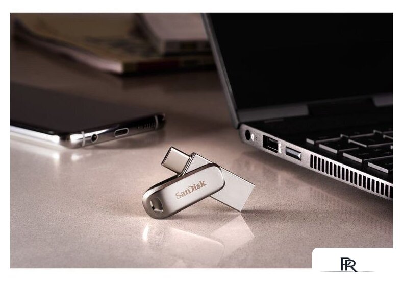 USB Flash SanDisk Ultra Dual Drive Luxe USB Type-C 512GB SDDDC4-512G-G46 - Изображение №9 — Интернет-магазин ПроЗаказ