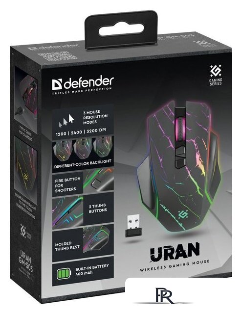 Игровая мышь Defender Uran GM-503 - Изображение №6 — Интернет-магазин ПроЗаказ