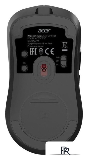 Игровая мышь Acer OMR401 (черный) - Изображение №4 — Интернет-магазин ПроЗаказ