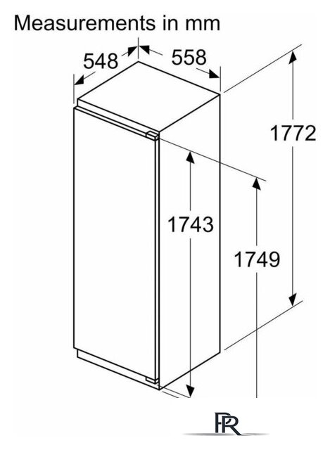 Однокамерный холодильник Bosch Serie 4 KIL82VFE0 - Изображение №4 — Интернет-магазин ПроЗаказ