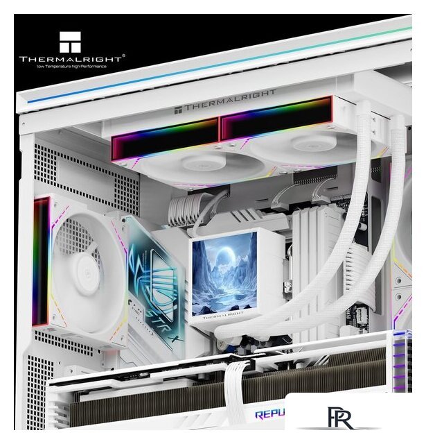 Система жидкостного охлаждения для процессора Thermalright Peerless Vision 240 ARGB (белый) - Изображение №6 — Интернет-магазин ПроЗаказ