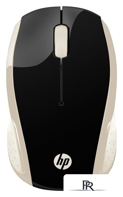 Мышь HP Wireless Mouse 200 (черный/золотистый) - Изображение №1 — Интернет-магазин ПроЗаказ
