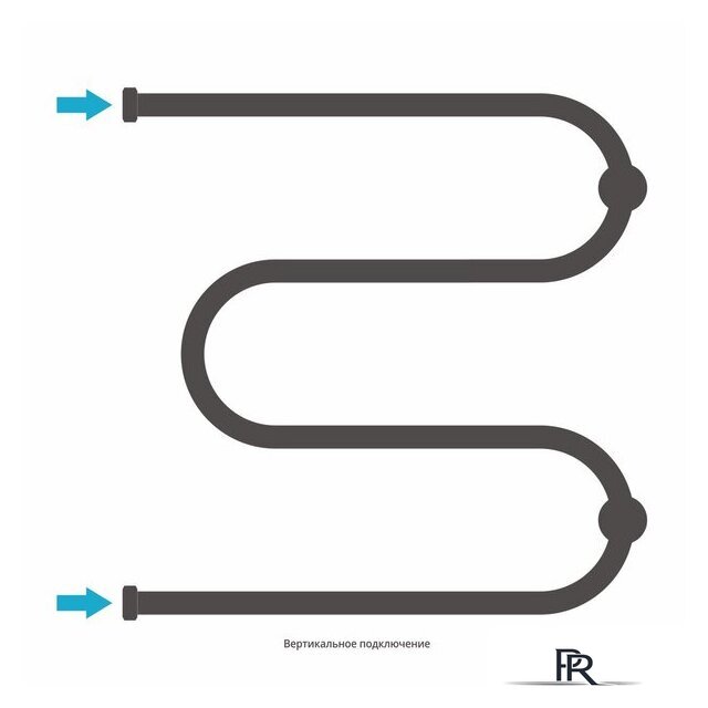 Полотенцесушитель Сунержа М-образный+ 600х600 00-4007-6060 - Изображение №4 — Интернет-магазин ПроЗаказ
