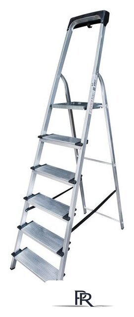 Лестница-стремянка Новая высота NV 1118 (6 ступеней) - Изображение №2 — Интернет-магазин ПроЗаказ