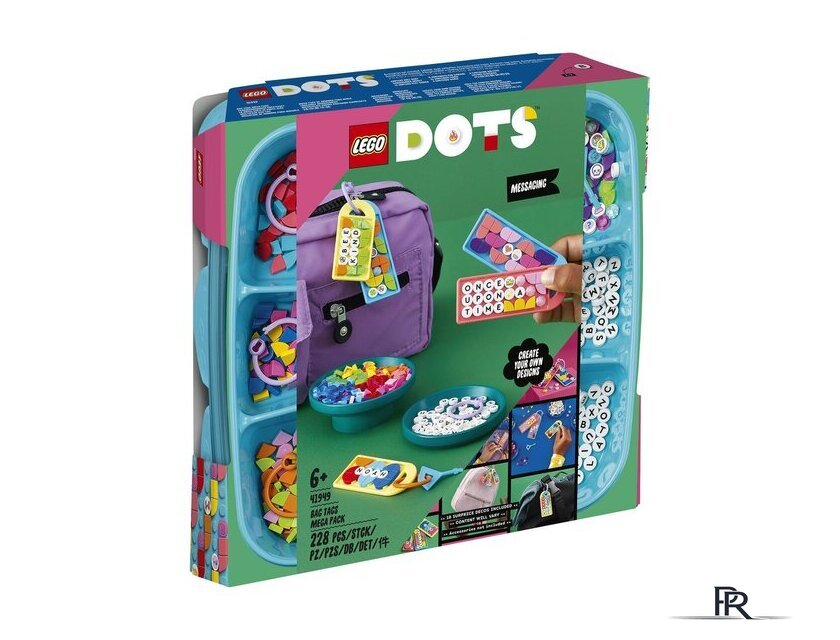 Конструктор LEGO DOTS 41949 Большой набор бирок для сумок: надписи - Изображение №3 — Интернет-магазин ПроЗаказ