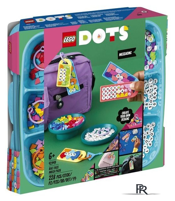 Конструктор LEGO DOTS 41949 Большой набор бирок для сумок: надписи - Изображение №1 — Интернет-магазин ПроЗаказ