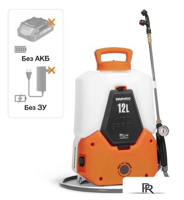 Аккумуляторный опрыскиватель Daewoo Power DSA 1221Li (без АКБ) - Изображение №1 — Интернет-магазин ПроЗаказ