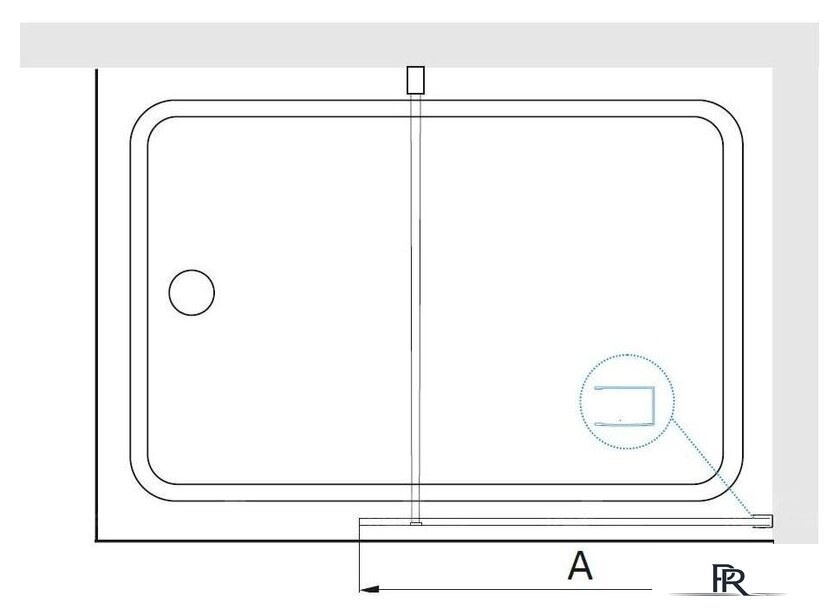 Стеклянная шторка для ванны RGW SC-050-B 351105006-14 - Изображение №4 — Интернет-магазин ПроЗаказ