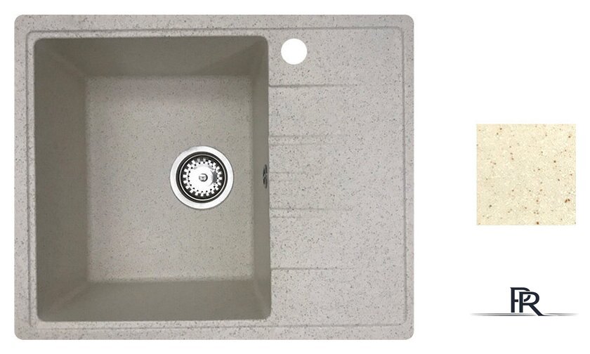 Кухонная мойка БелЭворс Mila L (бежевый, без сифона) - Изображение №1 — Интернет-магазин ПроЗаказ