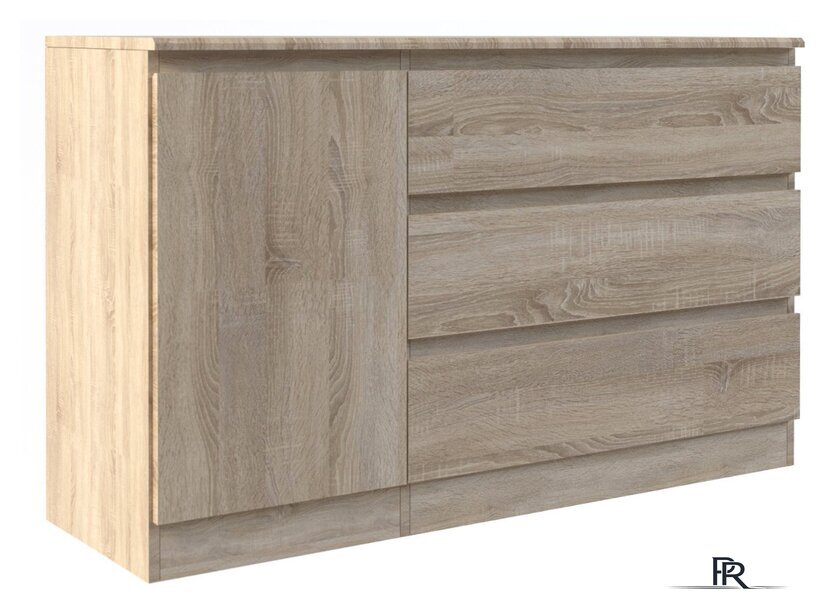 Тумба Евва Турин ТР-1D3S/S (дуб сонома) - Изображение №2 — Интернет-магазин ПроЗаказ