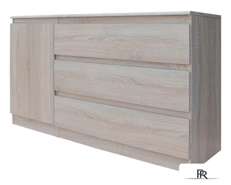 Тумба Евва Турин ТР-1D3S/S (дуб сонома) - Изображение №5 — Интернет-магазин ПроЗаказ