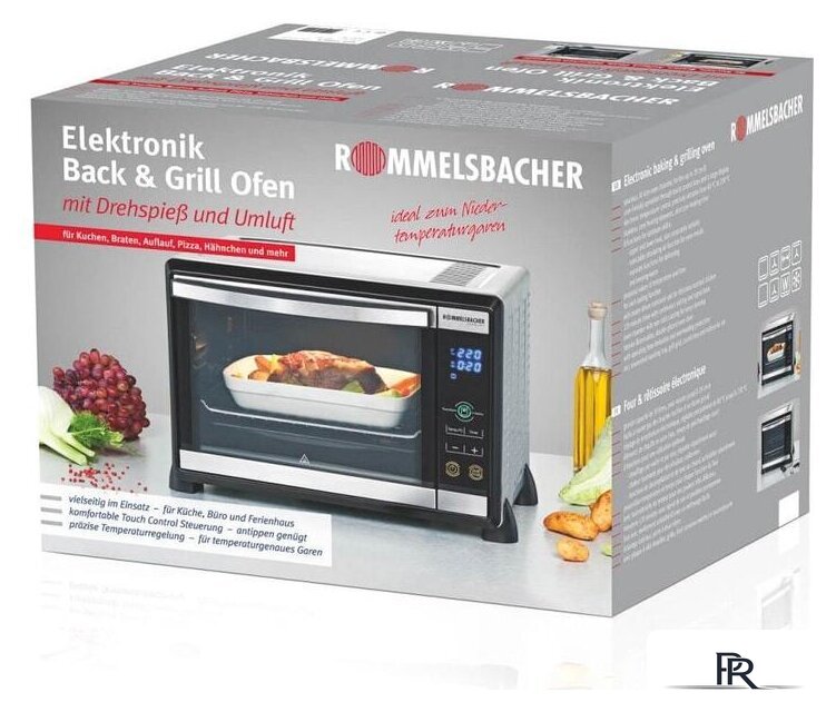 Мини-печь ROMMELSBACHER BGE 1580/E - Изображение №5 — Интернет-магазин ПроЗаказ