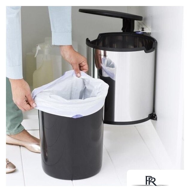 Мусорное ведро Brabantia Built in Bin 15 л (белый) - Изображение №6 — Интернет-магазин ПроЗаказ
