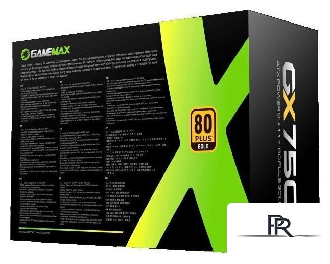Блок питания GameMax GX-750 - Изображение №9 — Интернет-магазин ПроЗаказ
