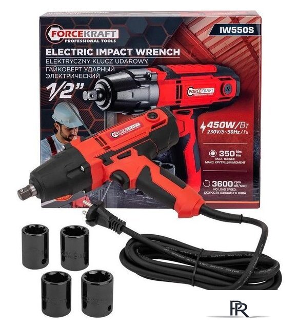 Гайковерт ForceKraft FK-IW550S - Изображение №1 — Интернет-магазин ПроЗаказ
