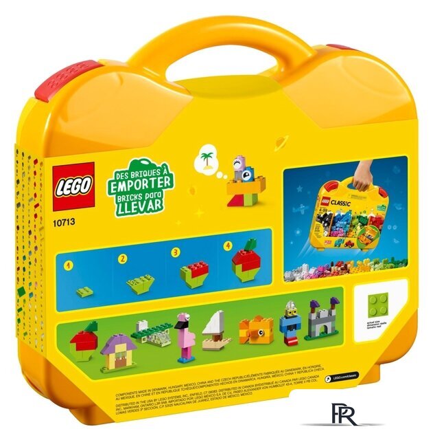 Конструктор LEGO Classic 10713 Чемоданчик для творчества и конструирования - Изображение №2 — Интернет-магазин ПроЗаказ
