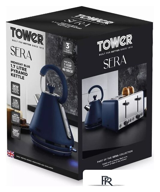Электрический чайник Tower Sera T10079MNB - Изображение №9 — Интернет-магазин ПроЗаказ