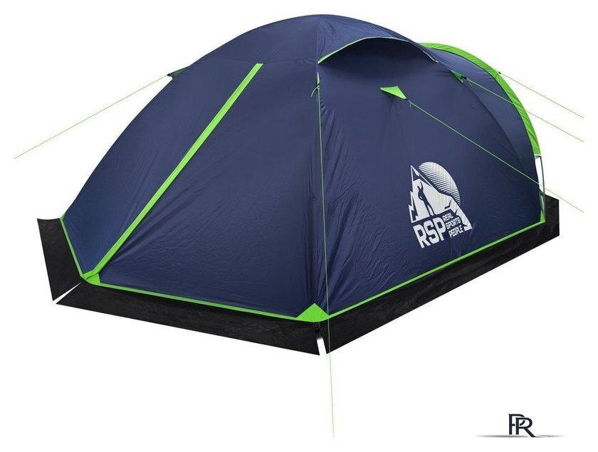 Треккинговая палатка RSP Outdoors River 3 (синий) - Изображение №12 — Интернет-магазин ПроЗаказ