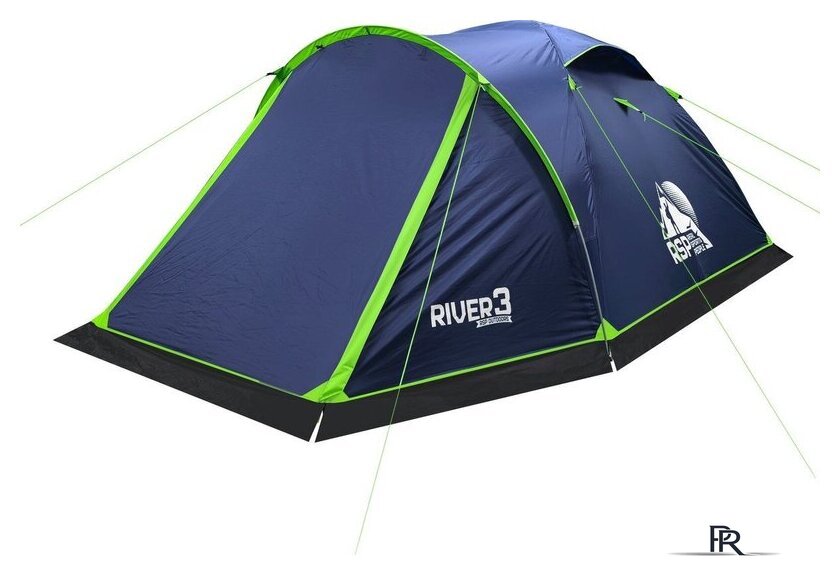 Треккинговая палатка RSP Outdoors River 3 (синий) - Изображение №7 — Интернет-магазин ПроЗаказ