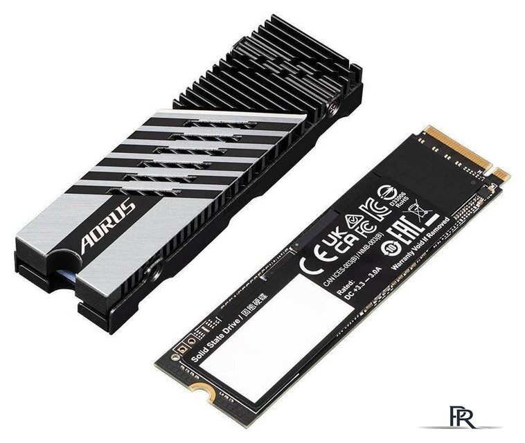 SSD Gigabyte Aorus Gen4 7300 2TB AG4732TB - Изображение №3 — Интернет-магазин ПроЗаказ