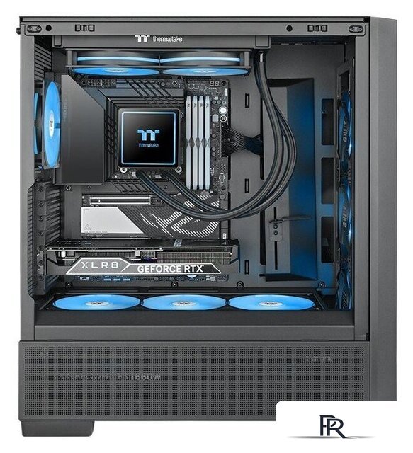 Система жидкостного охлаждения для процессора Thermaltake TH240 V3 ARGB Sync CL-W465-PL12SW-A - Изображение №6 — Интернет-магазин ПроЗаказ