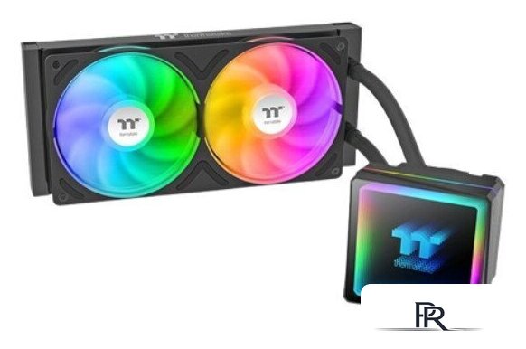 Система жидкостного охлаждения для процессора Thermaltake TH240 V3 ARGB Sync CL-W465-PL12SW-A - Изображение №1 — Интернет-магазин ПроЗаказ