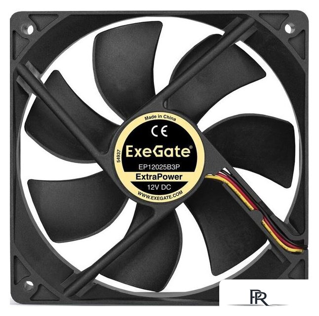 Вентилятор для корпуса ExeGate ExtraPower EP12025B3P EX283386RUS - Изображение №2 — Интернет-магазин ПроЗаказ