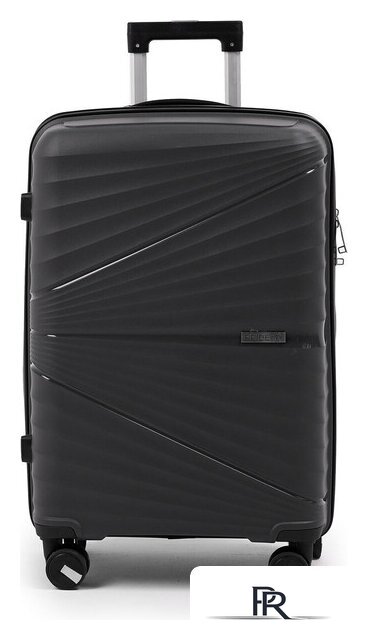 Чемодан-спиннер Pride PP-9702 (S, темно-серый) - Изображение №2 — Интернет-магазин ПроЗаказ