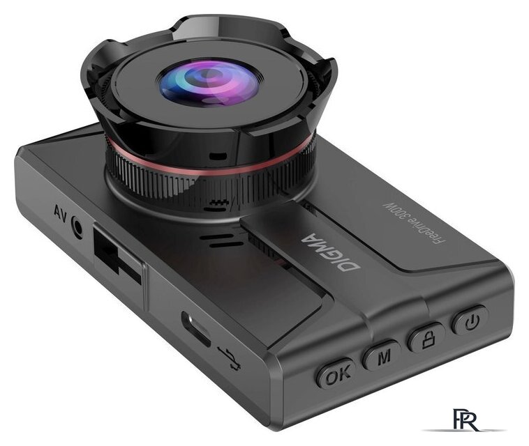 Видеорегистратор для авто Digma FreeDrive 300DW FD300DW (черный) - Изображение №10 — Интернет-магазин ПроЗаказ