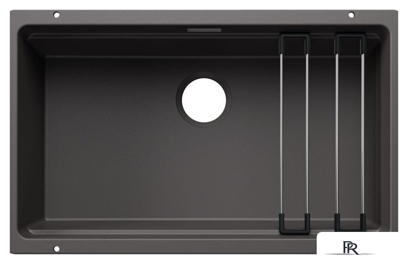 Кухонная мойка Blanco Etagon 700-U Coloured Components 527766 (серый камень) - Изображение №1 — Интернет-магазин ПроЗаказ