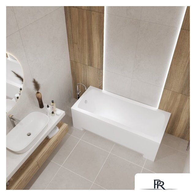 Ванна Lauter Bianca 140 21207140 (с каркасом и сифоном 21Y11021 матовый черный) - Изображение №16 — Интернет-магазин ПроЗаказ