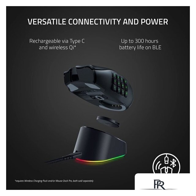 Игровая мышь Razer Naga V2 Pro - Изображение №6 — Интернет-магазин ПроЗаказ