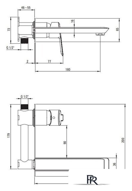 Смеситель Deante Arnika BQA R54L (золото) - Изображение №2 — Интернет-магазин ПроЗаказ