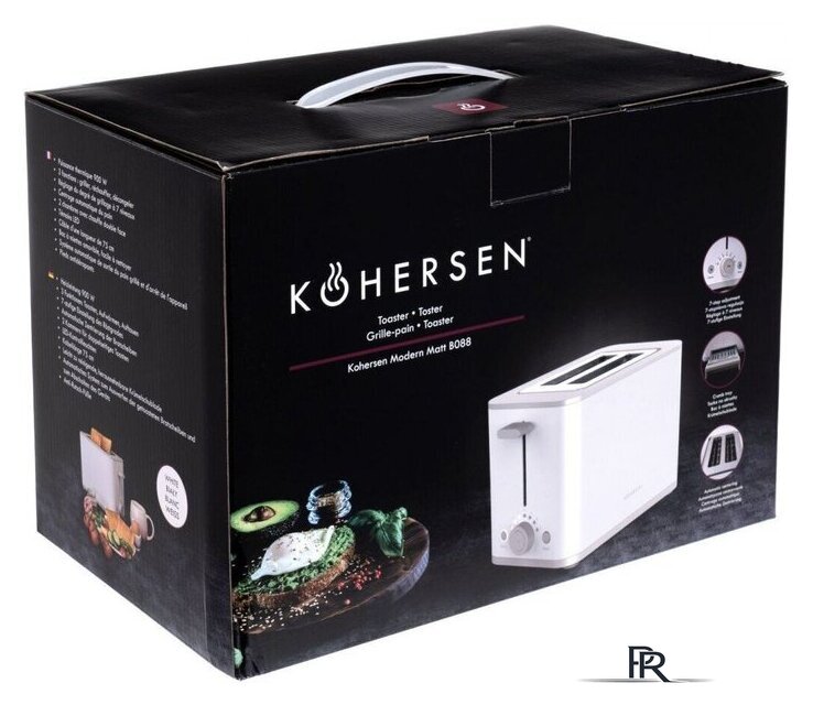 Тостер Kohersen Modern Matt B088 72205 - Изображение №8 — Интернет-магазин ПроЗаказ