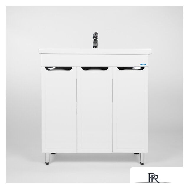  Viant Тумба Лима с умывальником Como 80 VLIM80CO-T3ST + S-UM-COM80/1-w - Изображение №1 — Интернет-магазин ПроЗаказ