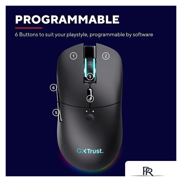 Игровая мышь Trust GXT 980 Redex - Изображение №6 — Интернет-магазин ПроЗаказ