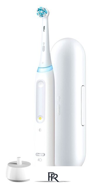 Электрическая зубная щетка Oral-B iO Series 4 IOG4.1A6.1DK (белый) - Изображение №1 — Интернет-магазин ПроЗаказ