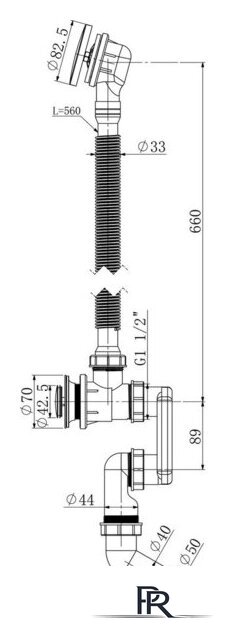 Ванна Lauter Sophia 140 21205140 (с каркасом и сифоном 21Y31000 хром) - Изображение №33 — Интернет-магазин ПроЗаказ