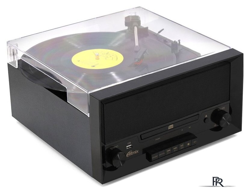 Многофункциональный аудиоцентр Ritmix LP-400B (черный) - Изображение №5 — Интернет-магазин ПроЗаказ