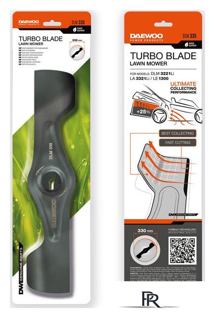 Нож для газонокосилки Daewoo Power DLM 335 - Изображение №1 — Интернет-магазин ПроЗаказ