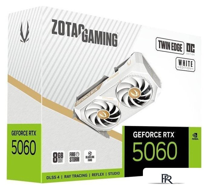 Видеокарта ZOTAC Gaming GeForce RTX 5060 Twin Edge OC White Edition ZT-B50600Q-10M - Изображение №5 — Интернет-магазин ПроЗаказ