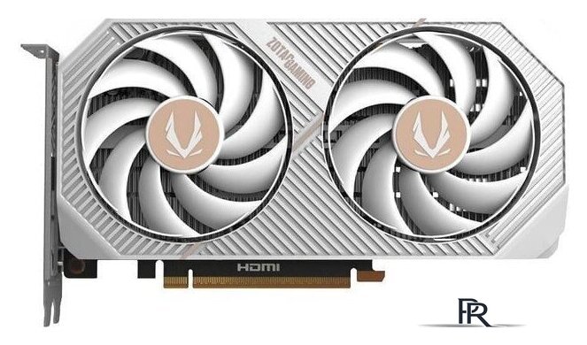 Видеокарта ZOTAC Gaming GeForce RTX 5060 Twin Edge OC White Edition ZT-B50600Q-10M - Изображение №1 — Интернет-магазин ПроЗаказ