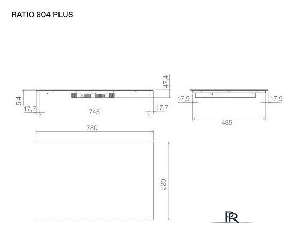 Варочная панель Elica Ratio 804 Plus PRF0183912 - Изображение №6 — Интернет-магазин ПроЗаказ