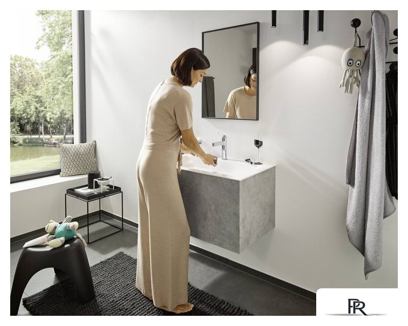 Смеситель Hansgrohe Finoris 110 chrom 76023000 - Изображение №2 — Интернет-магазин ПроЗаказ