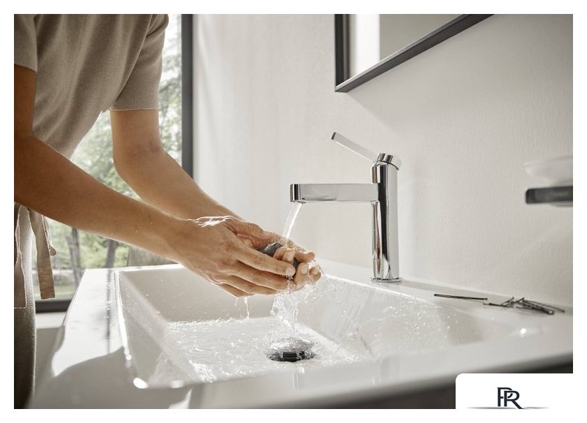 Смеситель Hansgrohe Finoris 110 chrom 76023000 - Изображение №3 — Интернет-магазин ПроЗаказ