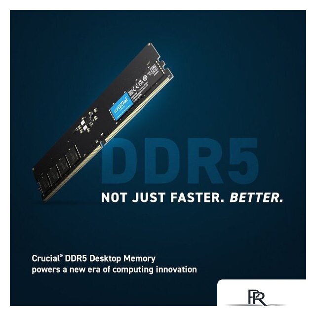 Оперативная память Crucial 8ГБ DDR5 5600 МГц CT8G56C46U5 - Изображение №2 — Интернет-магазин ПроЗаказ