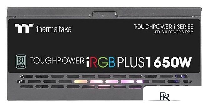 Блок питания Thermaltake Toughpower iRGB Plus 1650W Titanium TT Premium Edition PS-TPI-1650F3FDTE-1 - Изображение №4 — Интернет-магазин ПроЗаказ