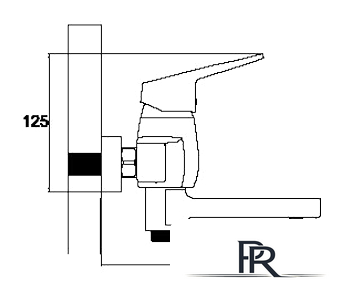 Смеситель Ledeme H40 L3140 - Изображение №2 — Интернет-магазин ПроЗаказ