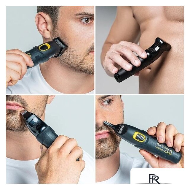 Триммер для бороды и усов Wahl 09893.0460 Extreme Grip - Изображение №11 — Интернет-магазин ПроЗаказ
