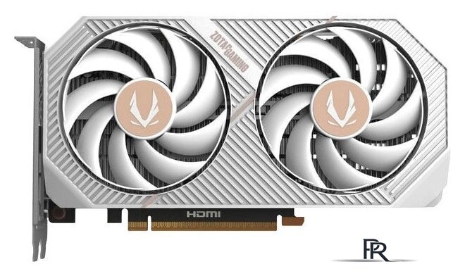 Видеокарта ZOTAC Gaming GeForce RTX 5050 Twin Edge OC White Edition ZT-B50500Q-10M - Изображение №1 — Интернет-магазин ПроЗаказ